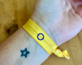 INTERSEX - Elastic bracelet - Hair tie - Pride - LGBTQIA