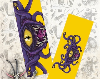 Beholder Monster DND Inspired Bookmark