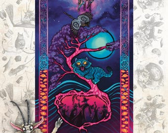 Kpop Demon Hunters World Art Print
