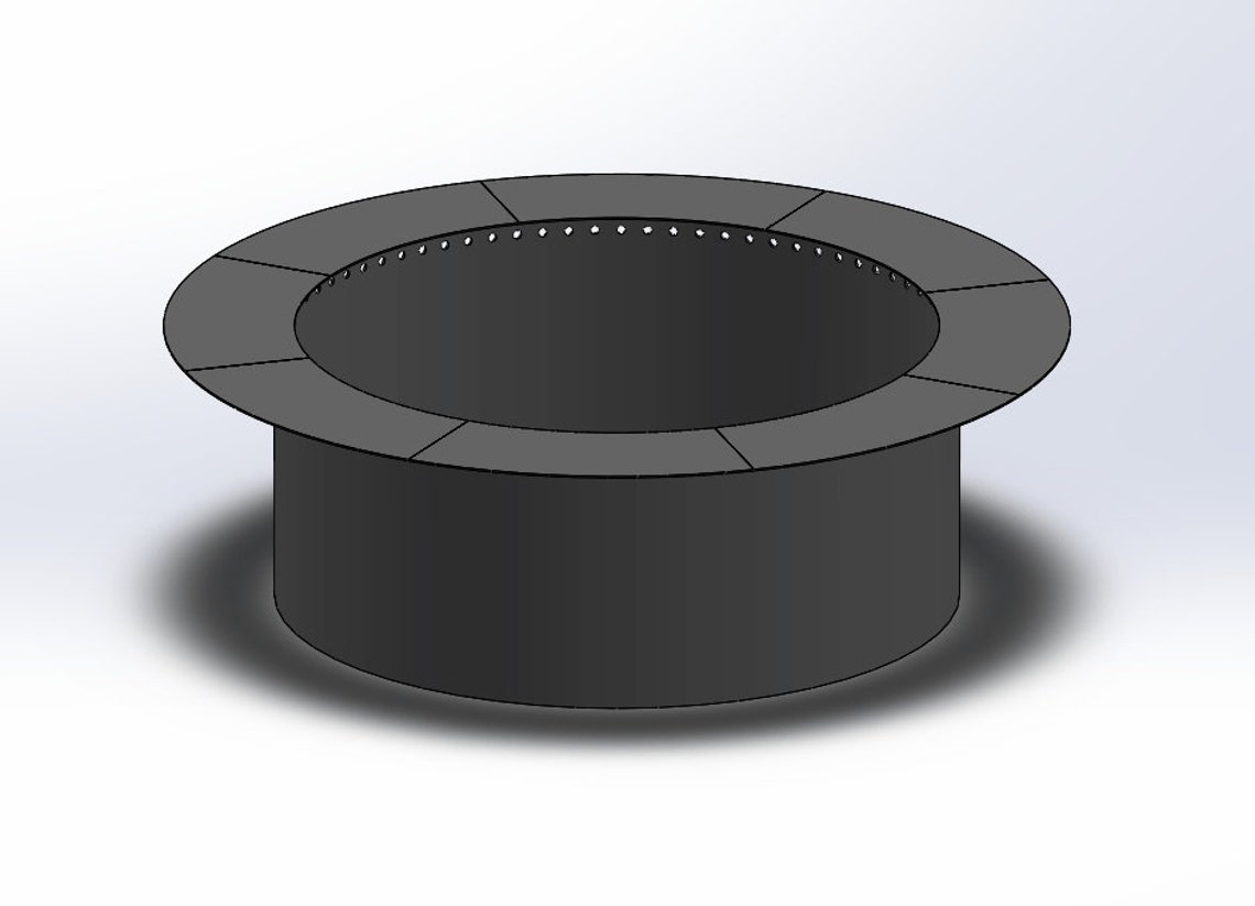 Smokeless Fire Pit DXF files for Cnc Laser or Plasma CUT Etsy