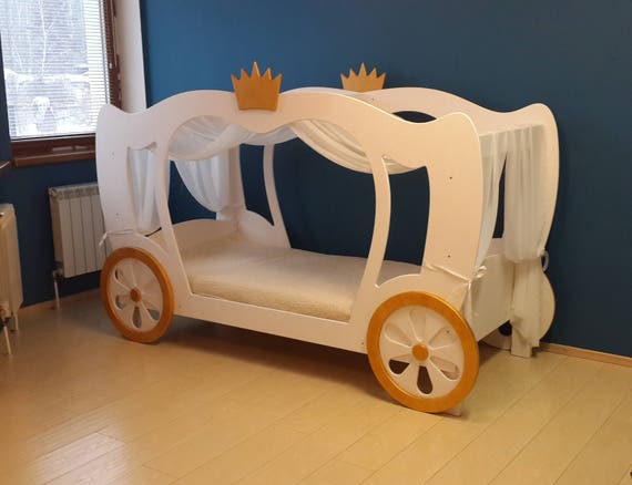 girls cinderella bed