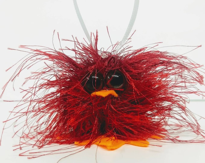 Red Cardinal Handmade Christmas Ornament or Holiday Ornament