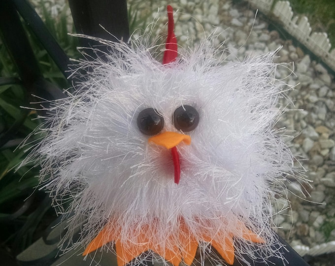 Farmhouse Rooster Funny Figurine, 2017 Chinese New Year of the Rooster Decorations