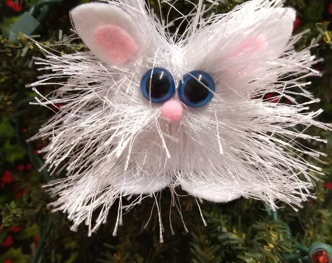 Easter Bunny Handmade Christmas Ornament or Holiday Ornament