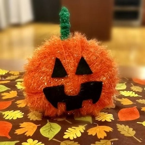 Sparkling, Jack O Lantern Pumpkin Halloween Decoration