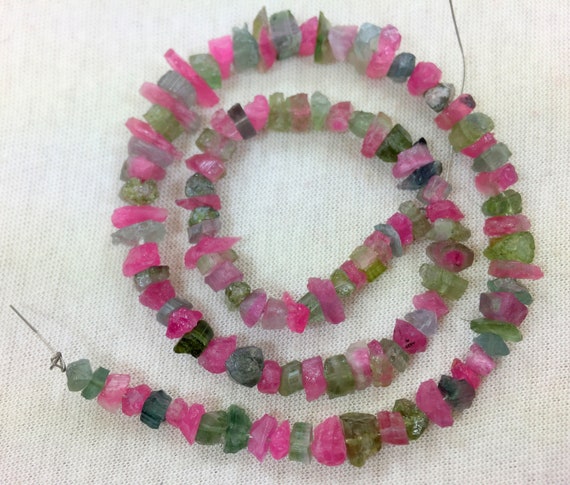 1 brin d’eau Melon Mix Tourmaline cristal cristal cristal taille naturelle === 7x4x3mm à 10x6x4mm 16 pouce de long 74b971 1 brin d’eau Melon Mix Tourmaline cristal cristal cristal taille naturelle === 7x4x3mm à 10x6x4mm 16 pouce de long 74b971