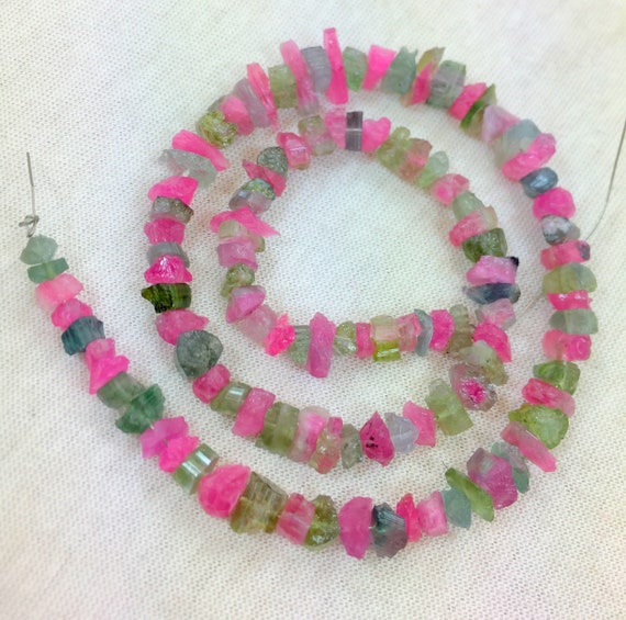 1 brin d’eau Melon Mix Tourmaline cristal cristal cristal taille naturelle === 7x4x3mm à 10x6x4mm 16 pouce de long 74b971 1 brin d’eau Melon Mix Tourmaline cristal cristal cristal taille naturelle === 7x4x3mm à 10x6x4mm 16 pouce de long 74b971
