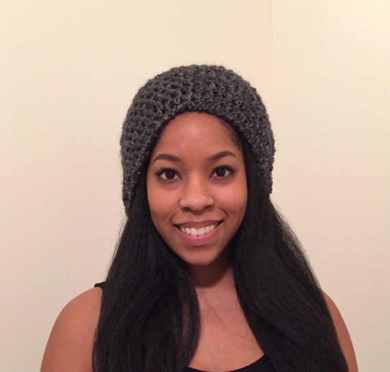 Frizz Free Protective Lined Beanie Hat Great For Natural Etsy