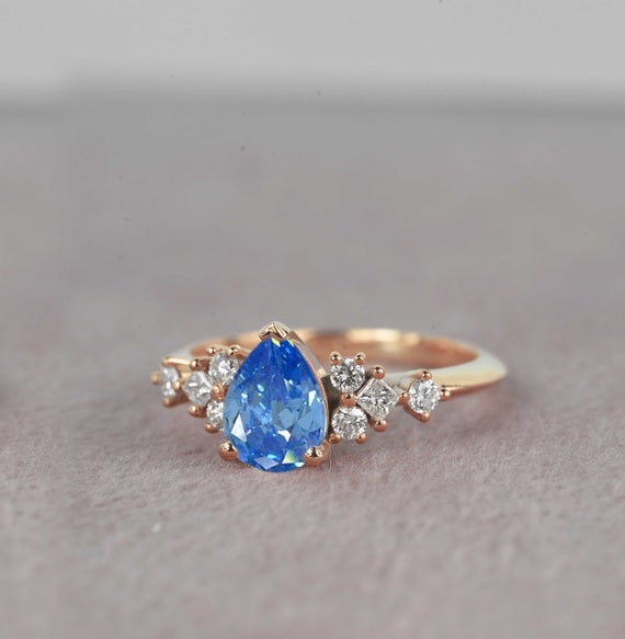 Mint Sapphire Engagement Ring Minimalvs Mint Blue Sapphire - Etsy UK | Sapphire  engagement ring blue, Engagement rings sapphire, Diamond sapphire  engagement ring