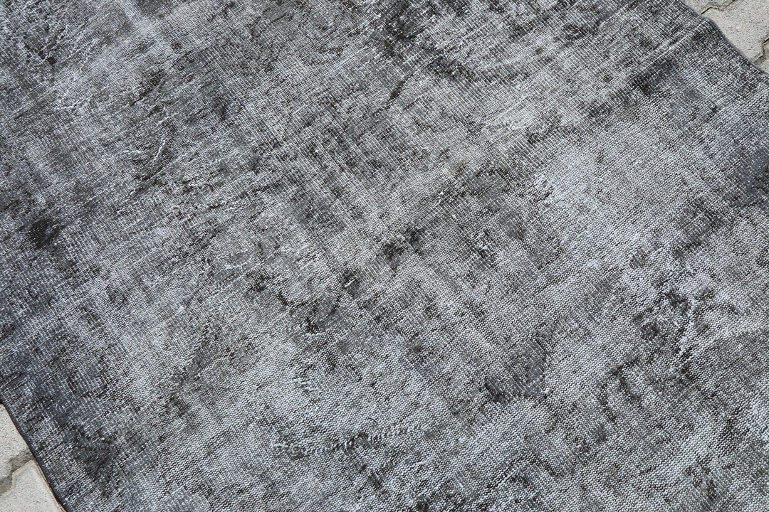 Lsx Rug 6x9 Gray Turkish Rug, Large Vintage Oushak Rug - Etsy