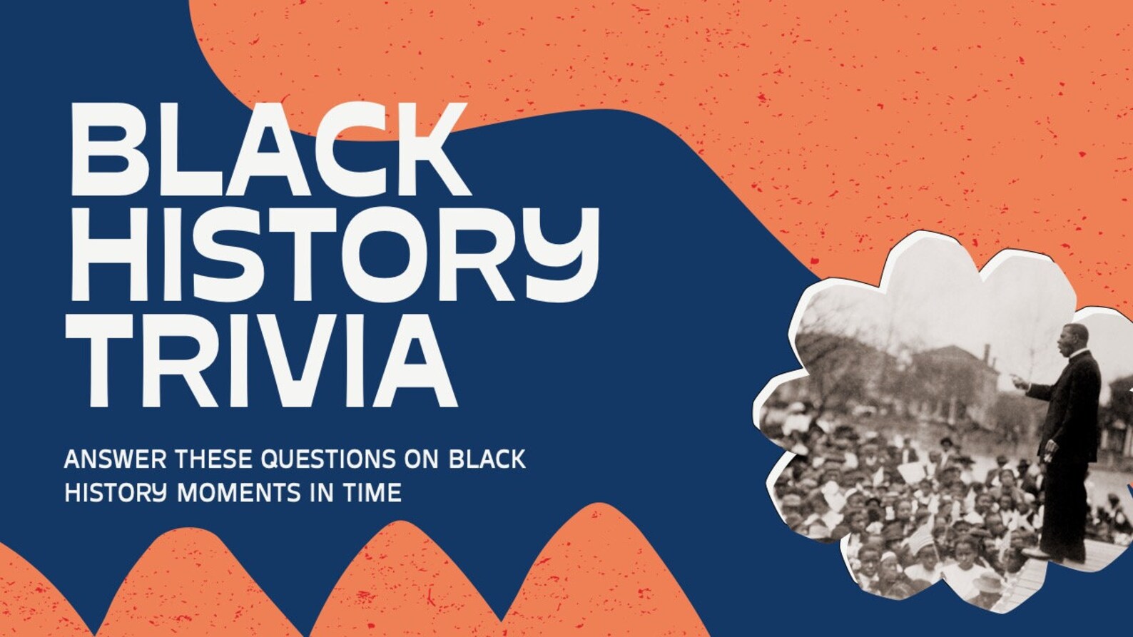 BLACK HISTORY TRIVIA Game Instant Download 5 Rounds, 55 Questions