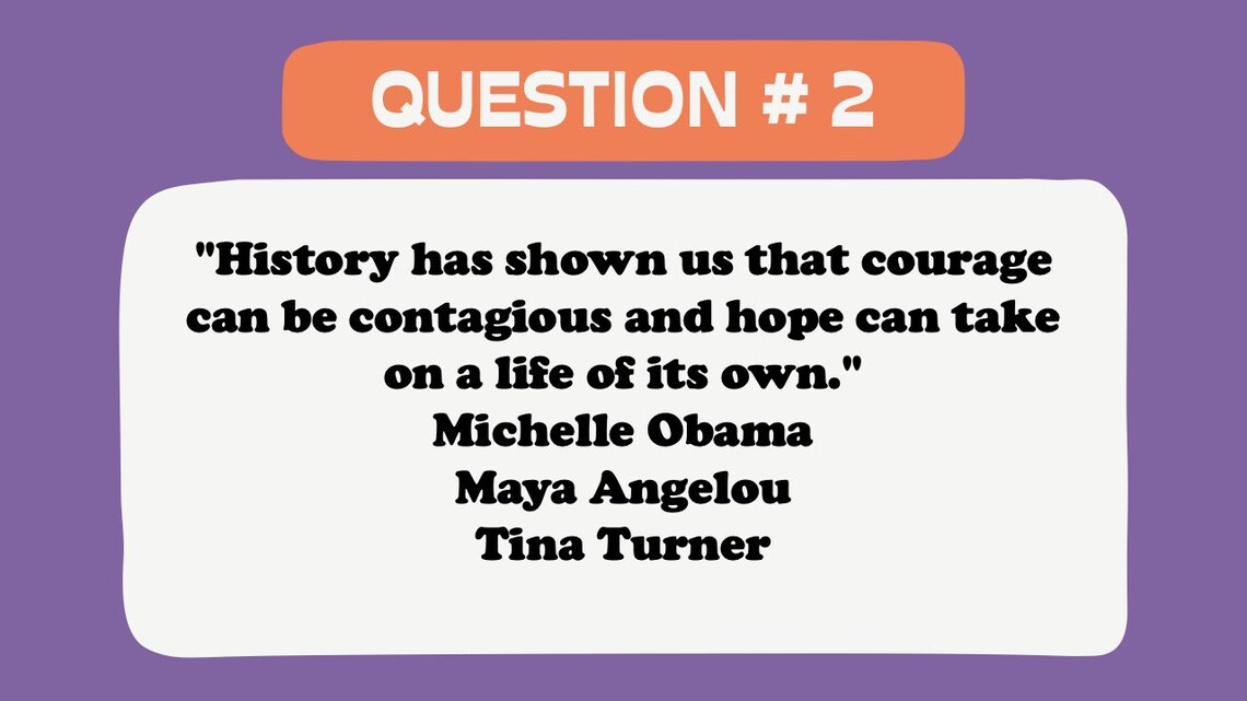BLACK HISTORY TRIVIA Game Instant Download 5 Rounds, 55 Questions