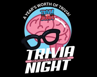 ENTIRE YEAR'S TRIVIA | Instant Download | 52 Weeks, 260 Unique Rounds, 2808 Trivia Questions | Powerpoint | Pub Quiz Trivia | Trivia Host