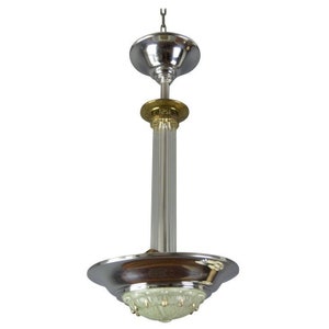French Art Deco Pendant Light
