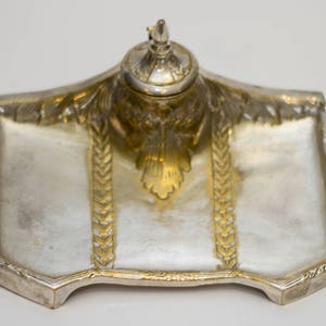 Art Nouveau Inkwell