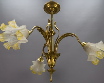 Art Nouveau Chandelier, ca. 1910