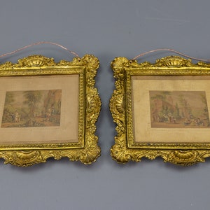 Pair of Antique Picture Frames, ca. 1890