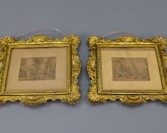 Pair of Antique Picture Frames, ca. 1890