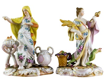 Porzellanfiguren von Aelteste Volkstedter Porzellanfabrik