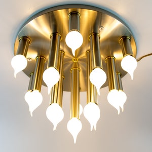 Ceiling Lamp by Sölken Leuchten, 1970&#39;s