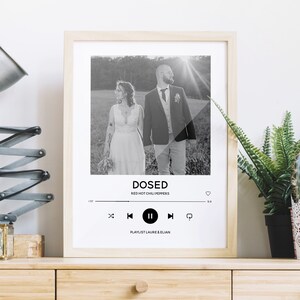 Valentine's Day Gift Personalized Spotify Couple Poster Favorite Music