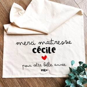 Mistress gift, mistress personalized tea towel gift