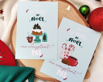 Carte De Noel Droles Etsy Carte De Noel Droles Etsy