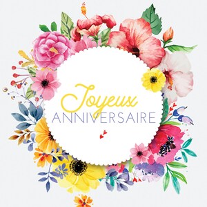 Carte à planter joyeux anniversaire image 6
