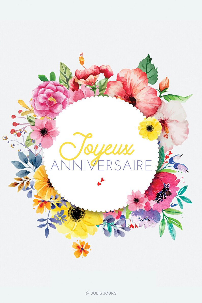 Carte à planter joyeux anniversaire image 6