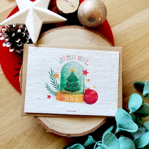 Carte à planter Joyeux Noël • Carte à planter Noël image 3