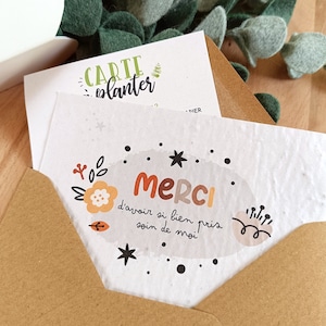 Card to plant nursery or mum original gift