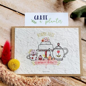 Carte mamie à planter bonne fête mamie image 2