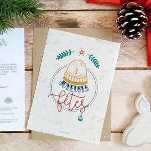 Happy Holidays Planting Card