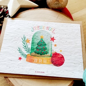Carte à planter Joyeux Noël • Carte à planter Noël image 5