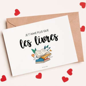 Valentine's Day gift postcard humor butter books