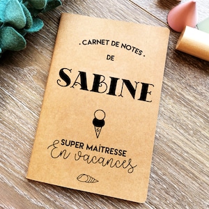 Personalized notebook master gift • Personalized notebook gift