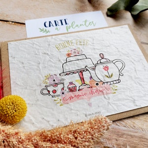 Carte mamie à planter bonne fête mamie image 4