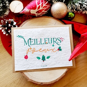 Plantable Christmas Card Best Wishes • Christmas Card