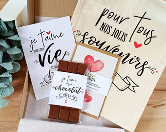 Box amoureux cadeau Saint Valentin