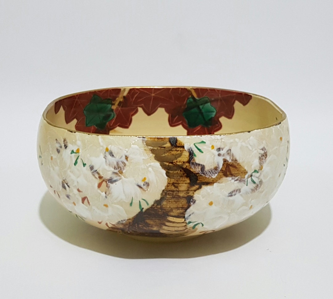 Handpainted Chawan With Sakura Cherry Blossoms Flower Tree - Etsy