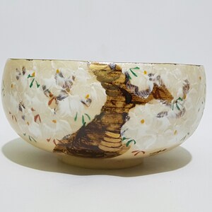 Handpainted Chawan With Sakura Cherry Blossoms Flower Tree - Etsy