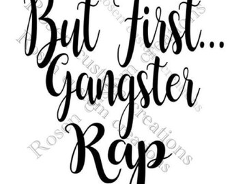 Download Gangster rap svg | Etsy