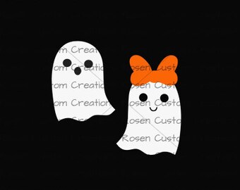 halloween svg. ghost svg. spooky svg. haunted svg. october svg. cut files.  cricut cut files. bow svg. girl svg. boy svg.