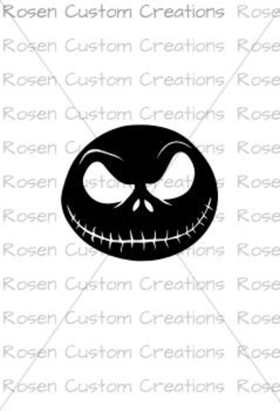 Download Free Jack Skellington Svg Jack And Sally Nightmare Before Etsy SVG DXF Cut File