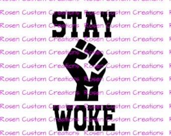 Black Lives Matter SVG. black power. stay woke. stand tall. black history. natural hair