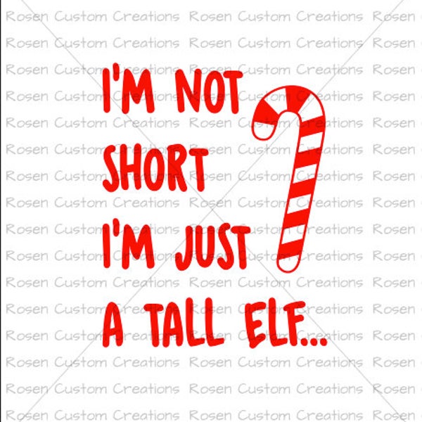 Christmas SVG. Elf. Elf size. holiday. Santa.candy cane