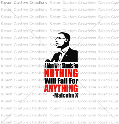 Malcolm X SVG - Etsy