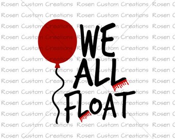 Halloween svg. scary svg. haunted svg. clown svg. ghost svg. blood svg. balloon svg. cut file. spooky svg. float svg. movie svg.