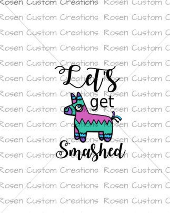 Download Pinata Svg Party Mexican Tacos Food Drink Friends Etsy