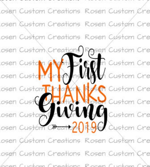 Download Thanksgiving Svg My First Baby Turkey Thankful Pumpkin Etsy PSD Mockup Templates